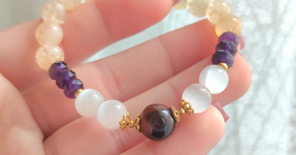 Tigers eye and deals amethyst